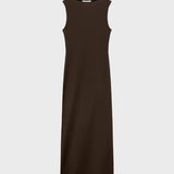Mango dress luisa in brown