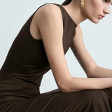 Mango dress luisa in brown