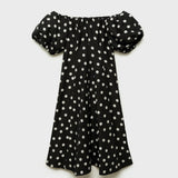 Mango dress mallorca in black