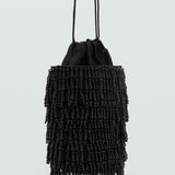 Mango shoulder bag salome in black