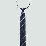 Mango tie stripes in navy