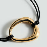 Mango necklace faith in gold
