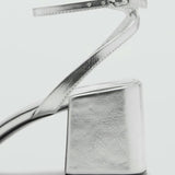 Mango sandals beto in silver