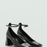 Mango shoes fini in black