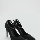 Mango shoes piedri in black