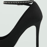 Mango shoes piedri in black