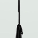Mango shoulder bag acordeon in black
