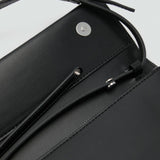 Mango shoulder bag acordeon in black