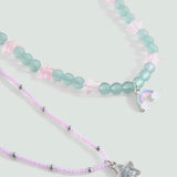 Mango necklace much in silver
