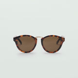 Mango sunglasses agua in chocolate