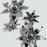 Mango earrings pasiflo in silver