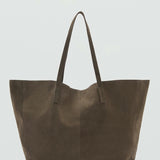 Mango totes bag bassi in khaki