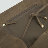 Mango totes bag bassi in khaki
