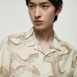 Mango shirt cobra in white