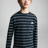 Mango t-shirt legend in navy