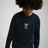 Mango t-shirt enjoy in navy