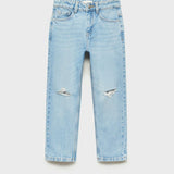 Mango jeans dad in medium denim