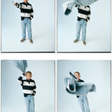 Mango jeans dad in medium denim