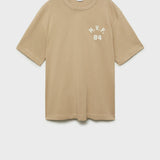Mango t-shirt mvpbe in beige