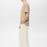 Mango t-shirt mvpbe in beige