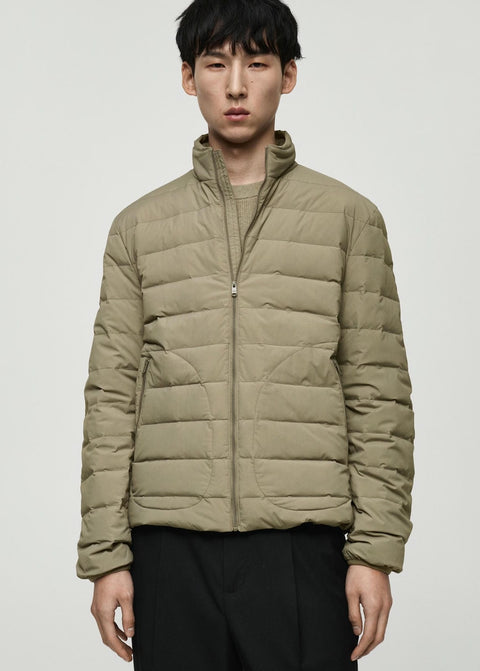 Mango jacket mirlo in mole