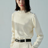 Mango sweater dumon in raw-unbleached