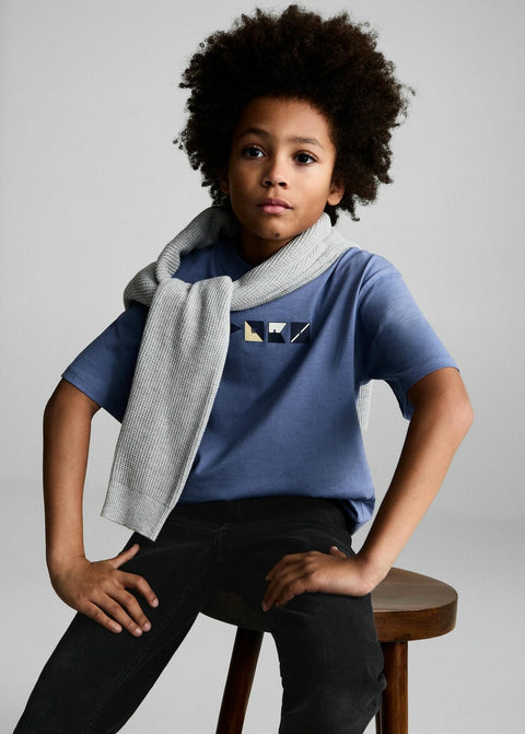 Mango t-shirt palermo in carpet