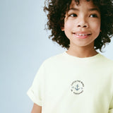 Mango t-shirt wind in yellow