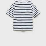 Mango t-shirt trip in off white