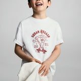 Mango t-shirt esen1 in off white