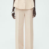 Mango trousers miso in nude