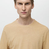 Mango t-shirt liman in beige