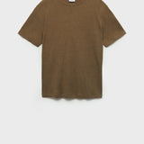 Mango t-shirt liman in khaki