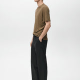 Mango t-shirt liman in khaki