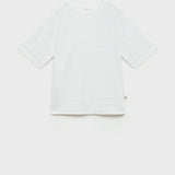 Mango t-shirt jack in off white