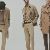 Mango trousers nicco in beige