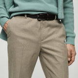 Mango trousers brest in beige