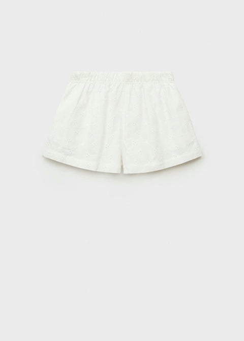 Mango shorts fornelli in white
