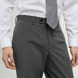 Mango trousers monaco in grey