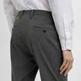 Mango trousers monaco in grey