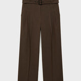 Mango trousers myriam in brown