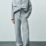 Mango trousers barile in grey