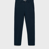 Mango trousers nico in navy