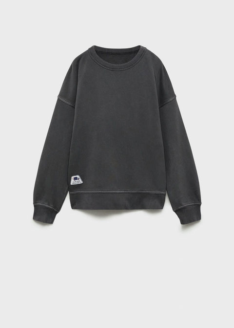 Mango sweatshirt things in grey