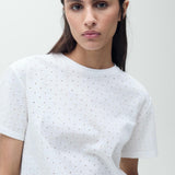 Mango t-shirt jazmin in white