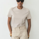 Mango t-shirt axel in ice