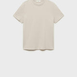 Mango t-shirt axel in ice