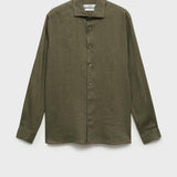 Mango shirt tucan in khaki