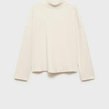 Mango sweatshirt panita in raw-unbleached