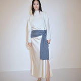 Mango sweatshirt panita in raw-unbleached